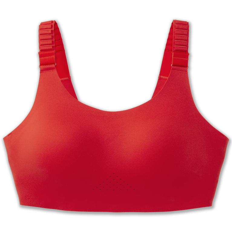 Brooks Womens Dare Scoopback 2.0 Sports Running Bra - Jamberry/Red (936871-EIW)